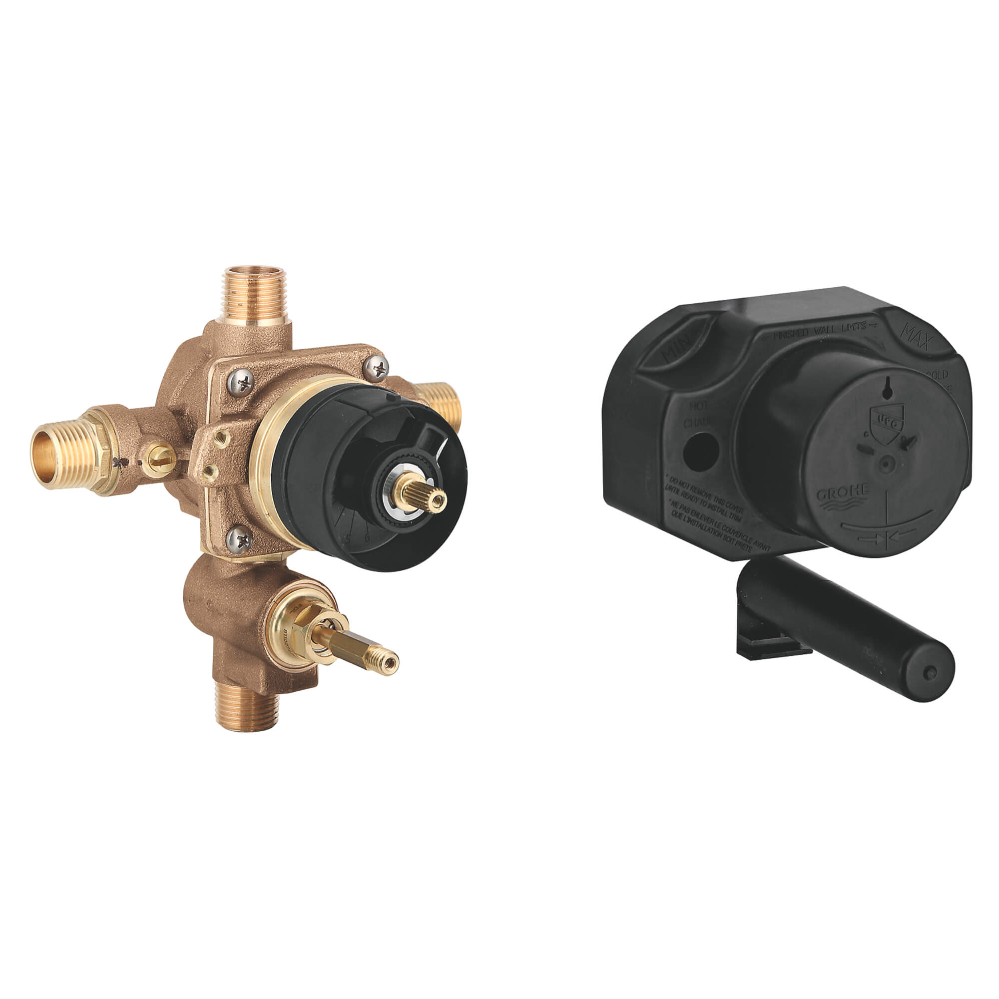 32278001 Grohe Start Bath Unit Automatic Bath/Shower Diverter with